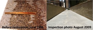 concrete repair product documented for over 14 years